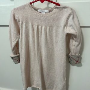 Burberry sweater dress 24 months